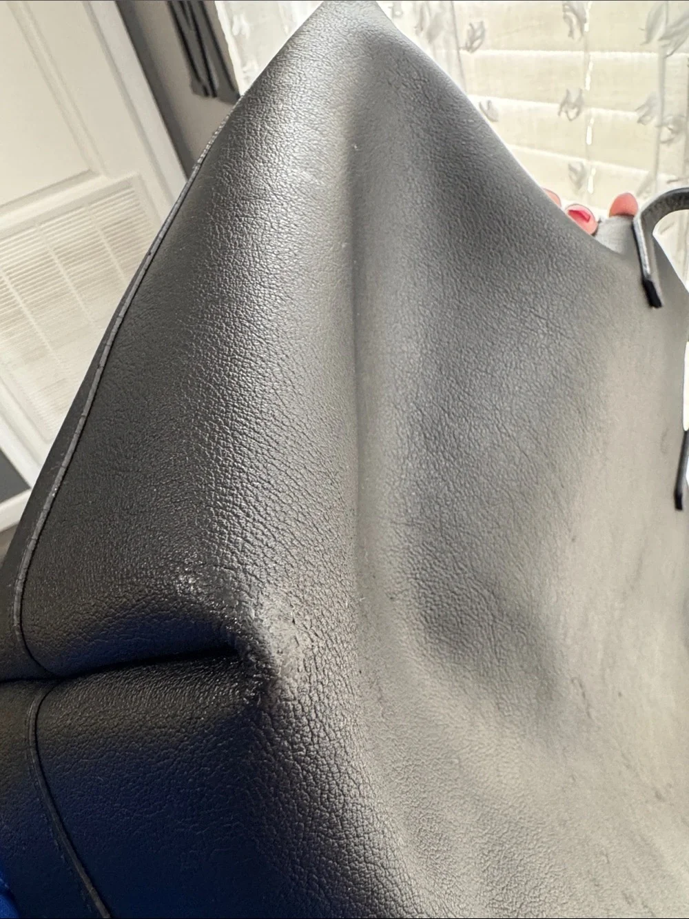 Authentic Black YSL Shopping Tote